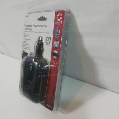 #63  100 Watts Portable Power Inverter with USB