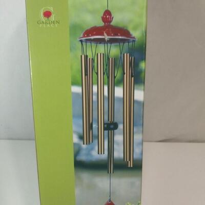 #65  24" Ceramic Top Wind Chime