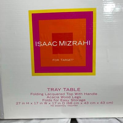 #70  Isaac Mizrahi Tray Table