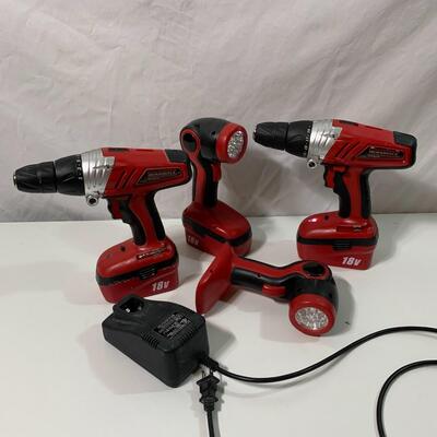 #78 18v Drills and Flashlights