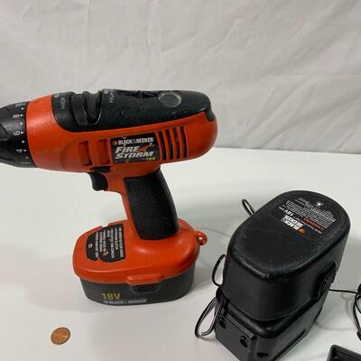 #79 Black & Decker Fire Storm 18v Drill