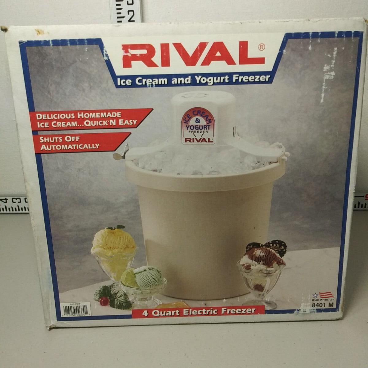 83 Rival Ice Cream and Yogurt Freezer