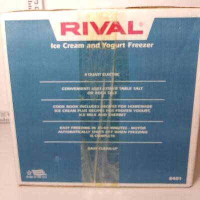 #83 Rival Ice Cream and Yogurt Freezer