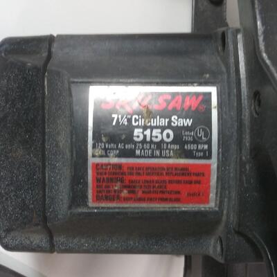 #91 7-1/4" SkillSaw Circular Saw