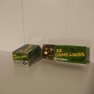 #98 80 Rounds Remington 22LR Game Loads Hollow Point (2 - boxes of 40)