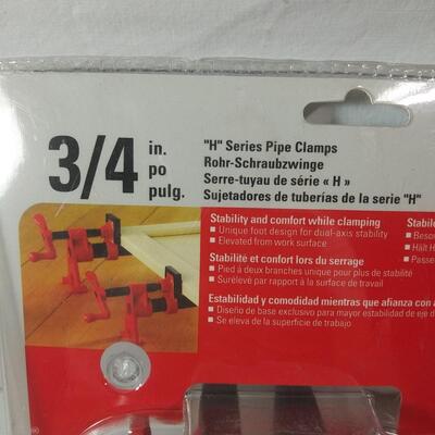 #113 Bessey 3/4" H Series Pipe Clamps