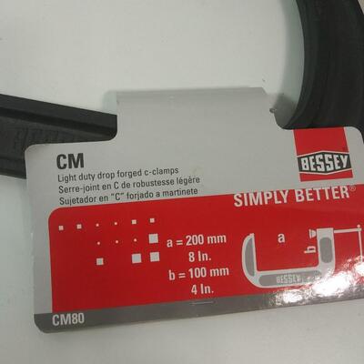 #125 8" Bessey C-Clamp
