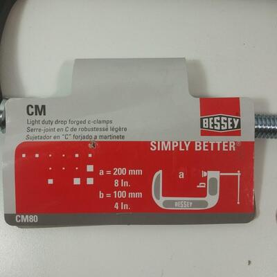 #126 8" Bessey C-Clamp