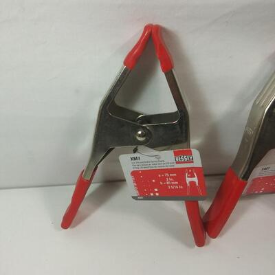 #130 2 - 3" Bessey Metal Spring Clamps