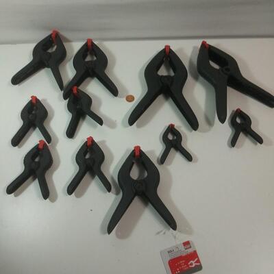 #131 11 multi size - Bessey Spring Clamps