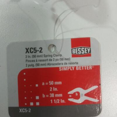 #131 11 multi size - Bessey Spring Clamps