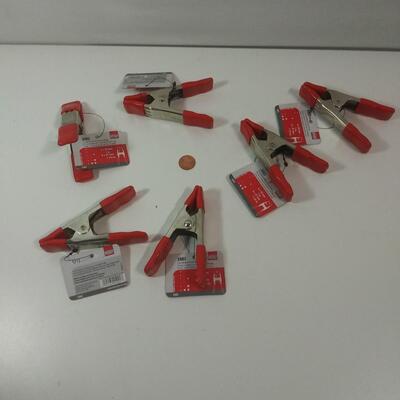 #132 6 - 1" Bessey Metal Spring Clamps
