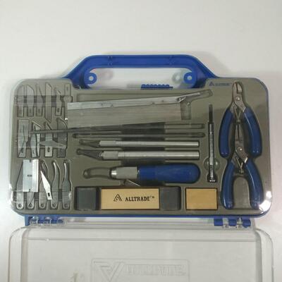 #143 Alltrade Precision Cutting/Carving Hobby Knives and Tool Set