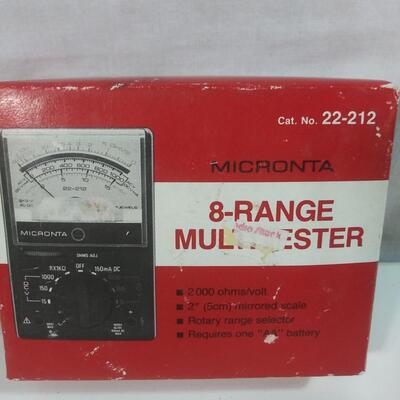 #174  Truevohm & 8 - Range Multi-Tester Tools