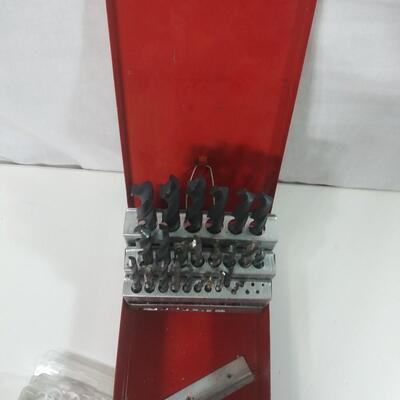 #178  Misc Drill Bits and Screw Hooks