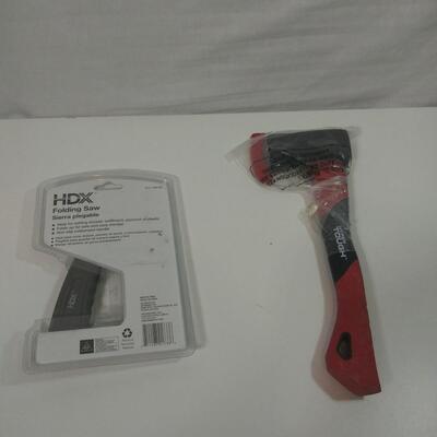 #179  Folding Saw & 1.25 LB Hatchet