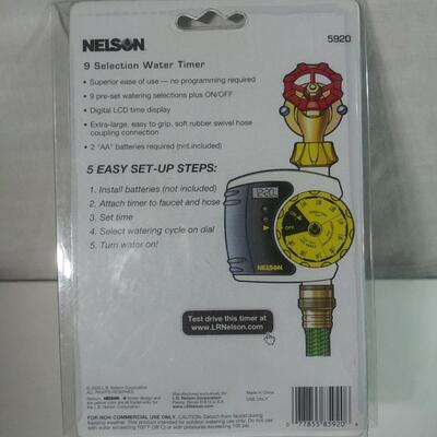 #191  Nelson Electronic Water Timer