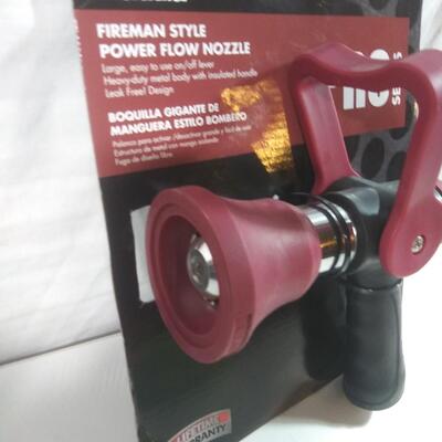#197  Fireman Style Power Flow Nozzle