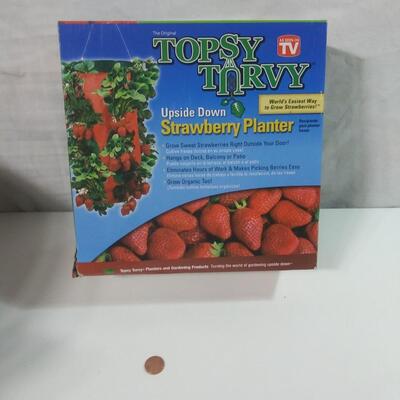 #199  Topsy Turvy Upside Down Strawberry Planter