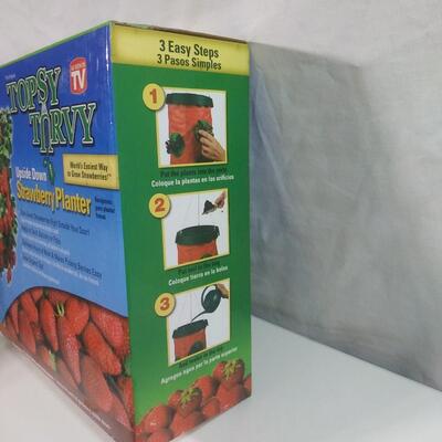 #199  Topsy Turvy Upside Down Strawberry Planter