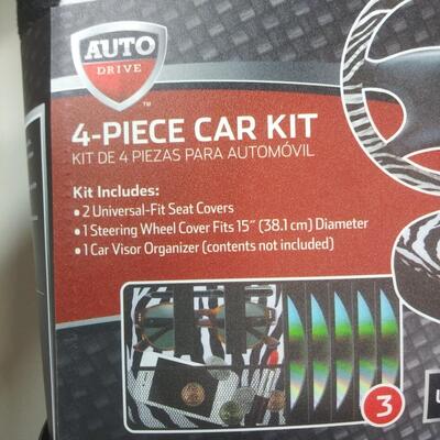 #232  4-Piece Car Kit - Seat Covers