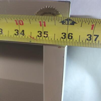 #246  Anderson Hickey Co Metal Adjustable Shelf/BookCase 36"x29"x 12-1/2"
