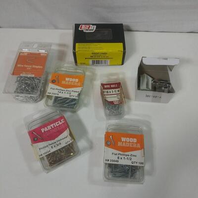#258  Misc Screws, Nails, Fasteners