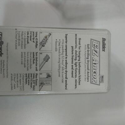 #261  2 - Boxes E-Z Ancor Self-Drilling Drywall Anchors