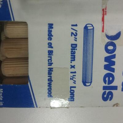 #262  Drywall Anchors - wood dowels