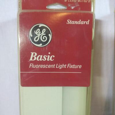 #263  2 -  18" GE Basic Fluorescent Fixtures