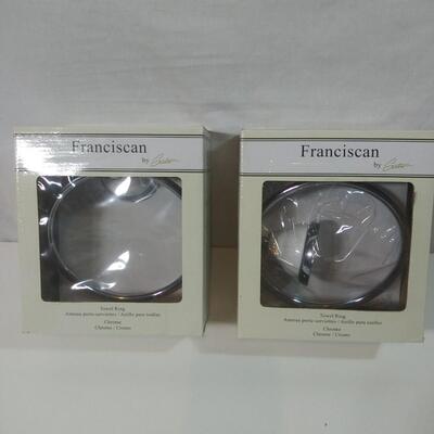 #326  2 - Franciscan Towel Rings
