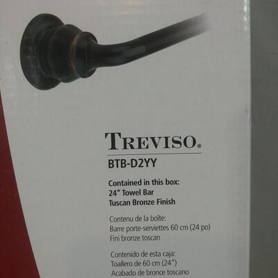#332  Price Pfister 24" Bronze Towel Bar