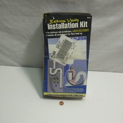 #341  Bathroom Vanity Installation Kit