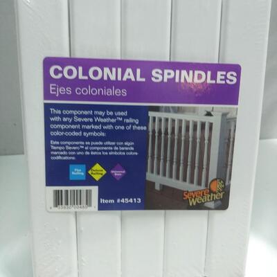 #344  4 - 5pack Colonial Spindles