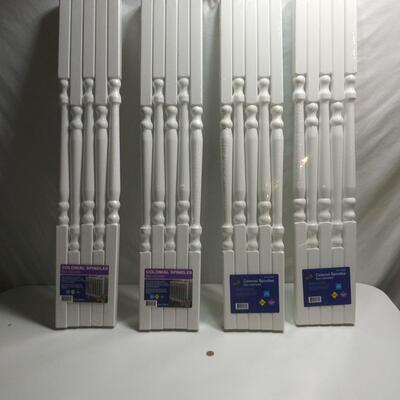 #345  4 - 5pack Colonial Spindles