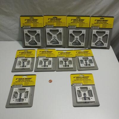 #348  6-4" Quick-Mount & 4-5" Quick Mount Porch Post Fastener