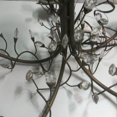 #353  Vintage Hanging Chandelier Light