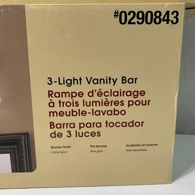 #359  2 - Portfolio 3-Light Vanity Bar Light Fixture