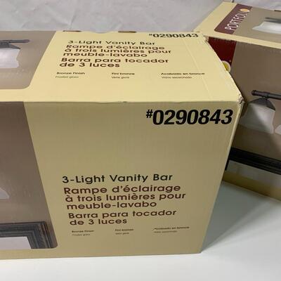 #361  2 - Portfolio 3-Light Vanity Bar Light Fixture