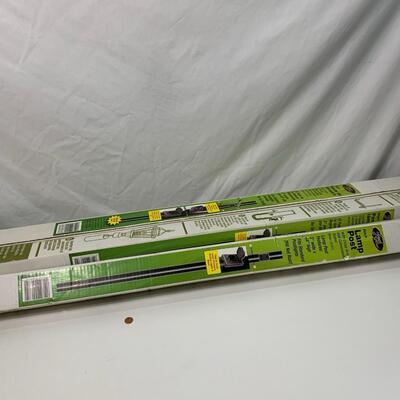 #371  3 - 3"x84" Black Lamp Posts
