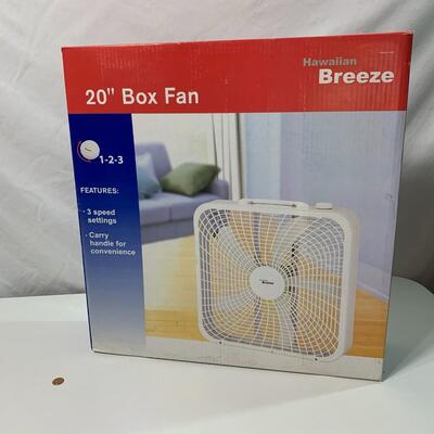 #382  20" Hawaiian Breeze Box Fan