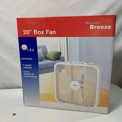 #387  20" Hawaiian Breeze Box Fan