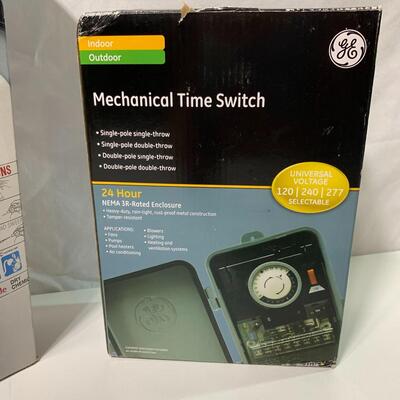 #390  Auto Fire Extinguisher and Mechanical Time Switch
