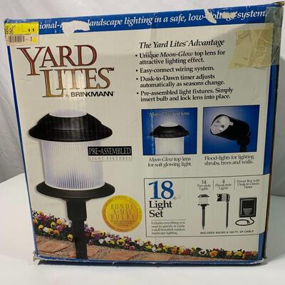 #444  Brinkman Yard Lites 18 Light Set