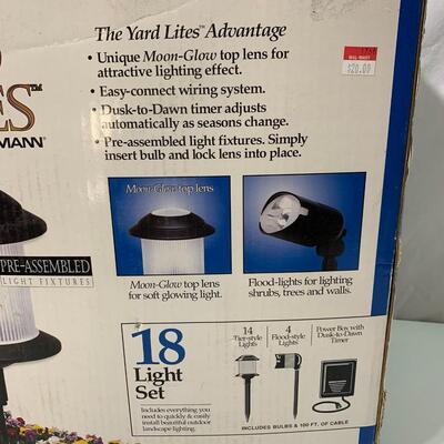 #448  Brinkman Yard Lites 18 Light Set