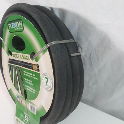 #465  50' Flexon Lawn and Garden Hose Weep & Soak