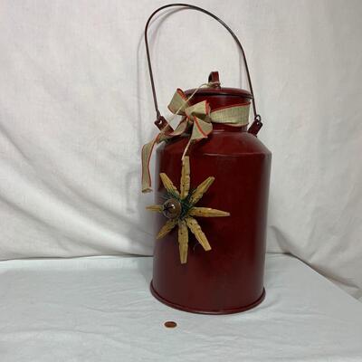 #475  Decorative Milk Can