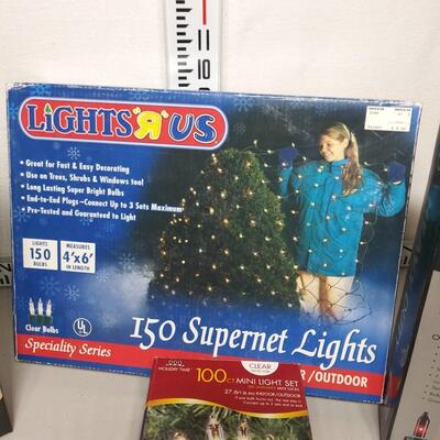 #623 4 - Packages of Christmas Lights