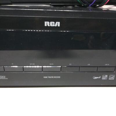 #636 RCA Surround Sound System - Includes 4 additional speakers not shown
