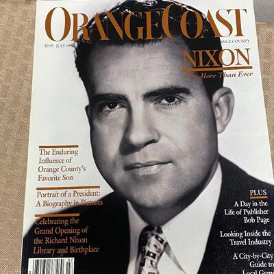 President Richard Nixon Magazine Calendar Lot